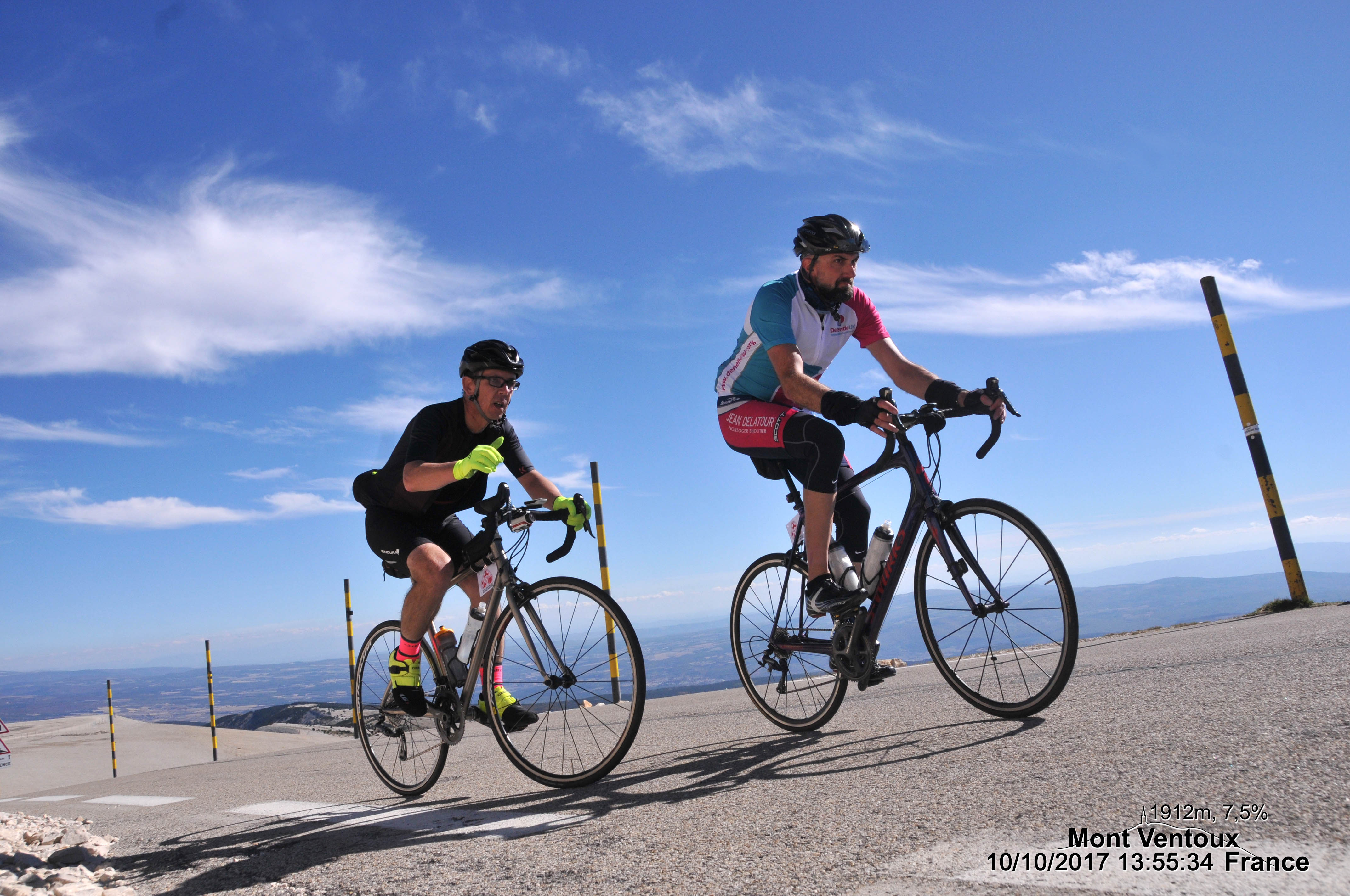 Mark conquers Ventoux