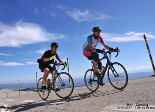 Mark conquers Ventoux Mark conquers Ventoux