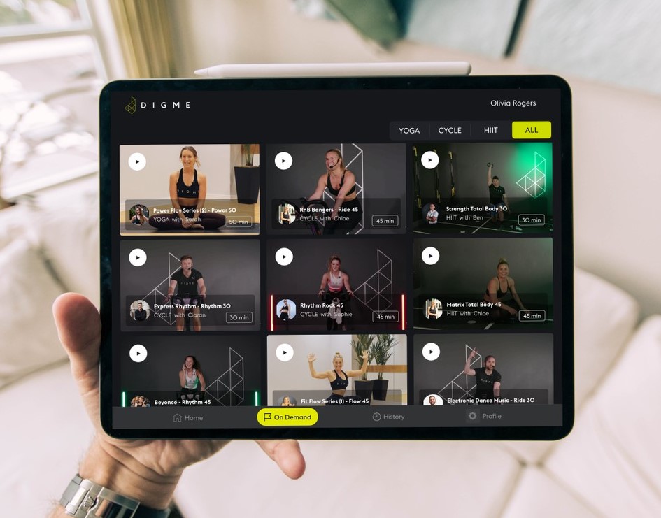 Our Digme At Home App | Best Fitness Tracker App